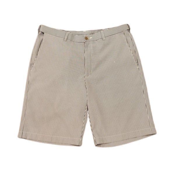 [Haggar Clothing] Pin Striped Shorts - Size 34 - Picture 1 of 7